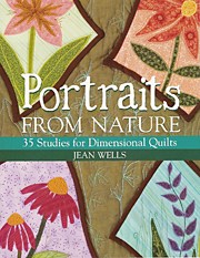 portraits from nature quilt book by jan wells